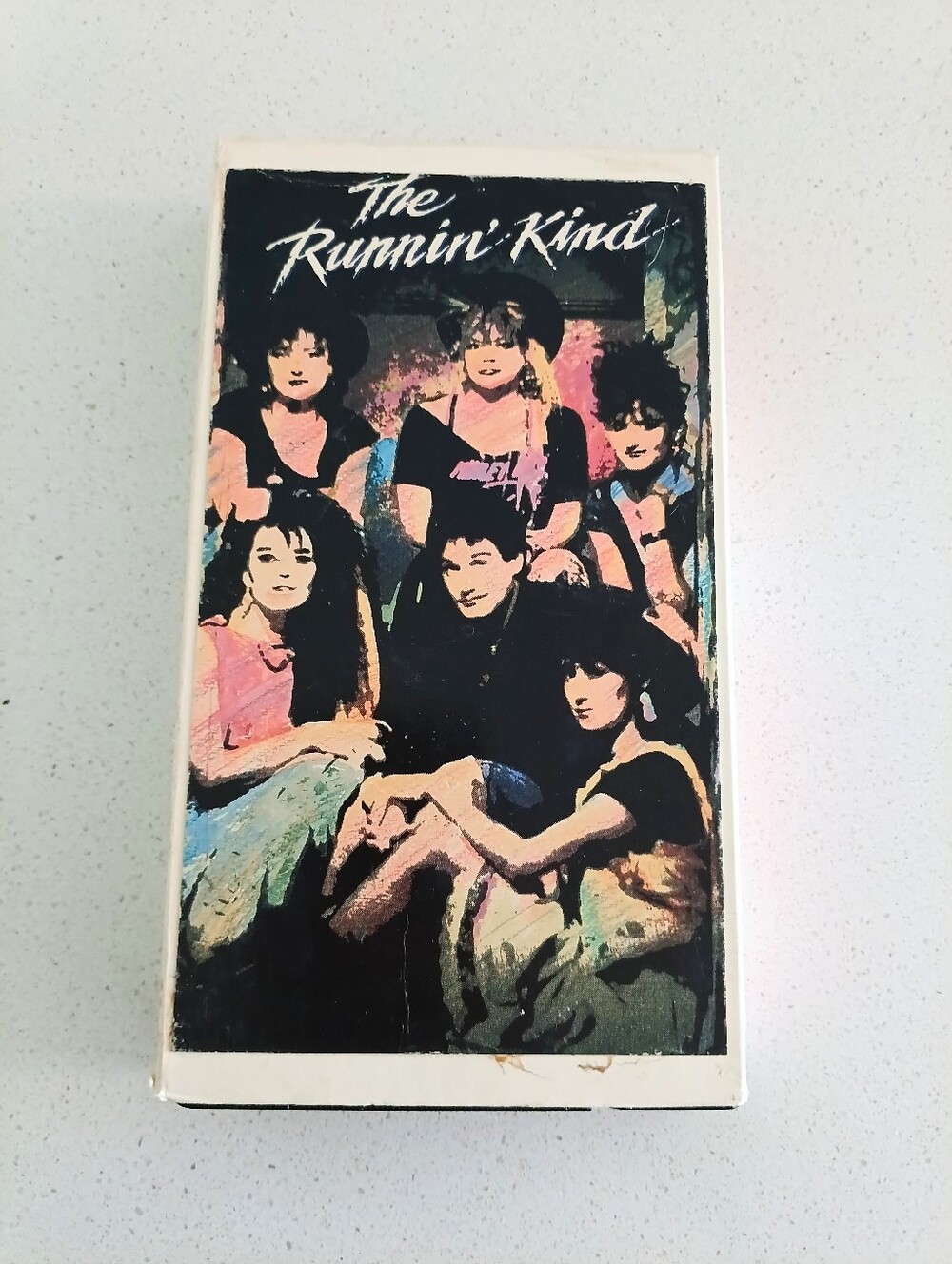 VTG 1990 The Runnin Kind VHS CBS Fox Video Ex Rental Comedy Cult Tape